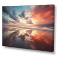 thumbnail image 2 of Designart "Beach Photo Seaside Simplicity III" Landscapes Wall Art Living Room, 2 of 5