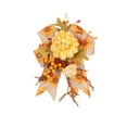 thumbnail image 2 of Thanksgiving Decorative Pendant Artificial Flower Pumpkin Wall Hanging | Multicolor Plastic Autumn Leaves | Lightweight Durable Fall Harvest Decor for Home Restaurant Party, 2 of 6