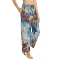 thumbnail image 2 of Daiia Dog Angel Ascension Women's Sleep Pant with Pockets and Drawstring,Pajama Pants-X-Large, 2 of 9