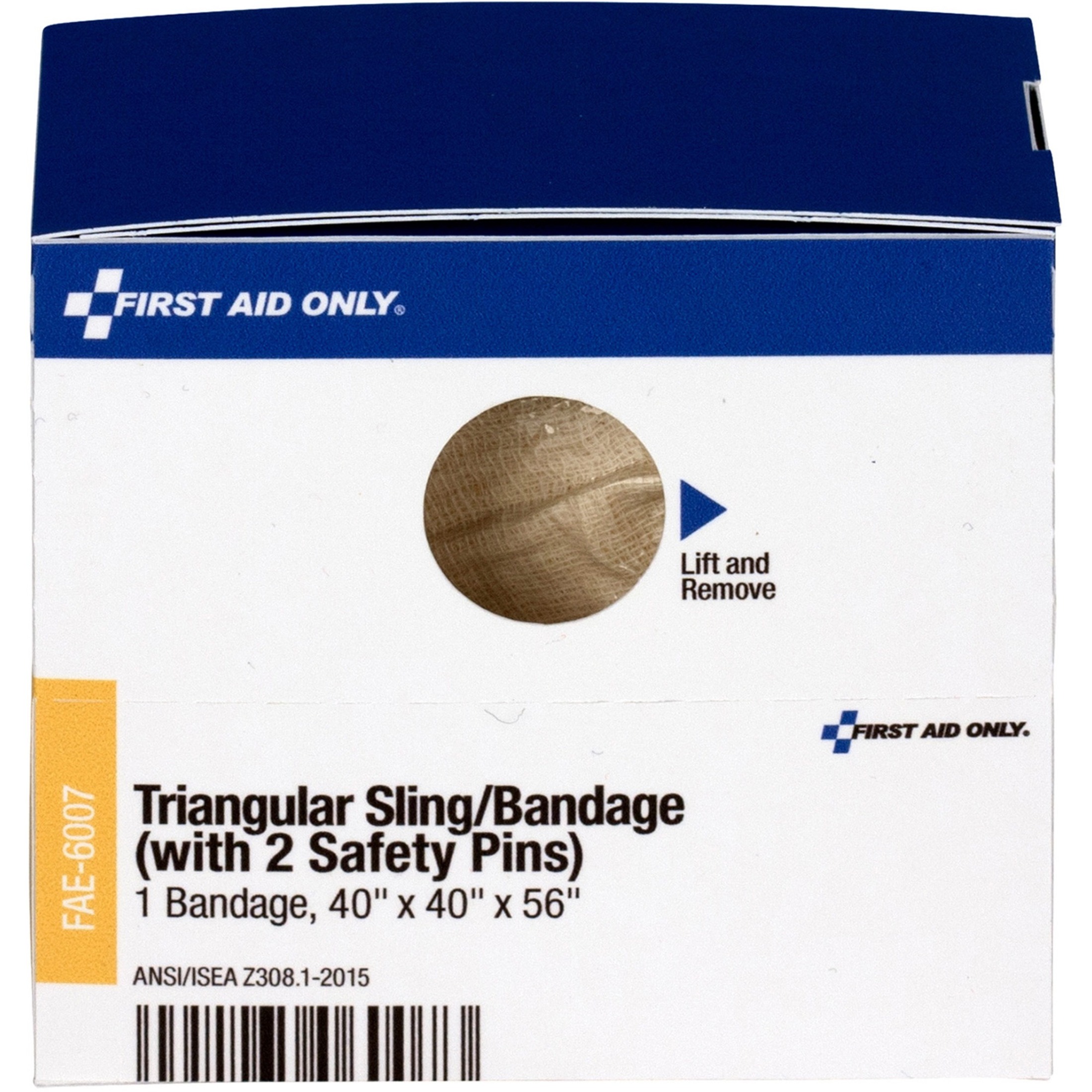 First Aid Only, FAOFAE6007, Triangular Sling Bandage, 1 / Box, Tan - image 2 of 2