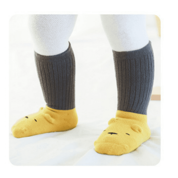 6 Pairs Toddler Boy Non Slip Grip Socks Knee High Socks Cotton, Baby Boys  anti S