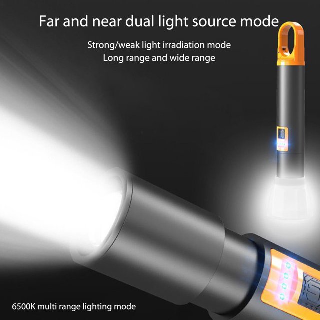 Llavero Linternas Mini linterna de emergencia Luz 3 modos Lámpara de camping a prueba de agua para montar de noche Sywqhk Para estrenar