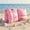 Pink, variant on VVQ 2Pcs Inflatable Arm Floaties, Double Air Chambers Swimming Arm Bands for Pool Beach, Safe Swim Training Water Sleeves with One Way Valves, Blue