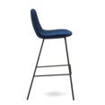 thumbnail image 6 of Pemberly Row Velvet Performance Counter Height Stools (Set of 2) in Blue, 6 of 7
