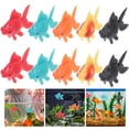 thumbnail image 2 of EeaseCA 10Pcs Simulated Goldfish Adornment Creative Plastic Fish Decor Fish Tank Supply, 2 of 8