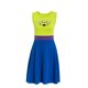 thumbnail image 3 of Vestido de princesa para mamá de tamaño adulto, disfraz de Minnie para mamá y yo, disfraz familiar a juego, vestido de princesa para mujer con lunares de talla grande, 3 of 5