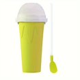 thumbnail image 5 of 1pc, Slushie Cup, Slushie Maker Cup, Double Layers Slushie Cup, DIY Homemade Squeeze Icy Cup, Fasting Cooling Make And Serve Slushy Cup For Milk Shake, Smoothies, Slushies, 5 of 5