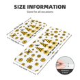 Kitchen Mats for Floor 2 Piece Sunflower Gnome Non Slip Anti Fatigue