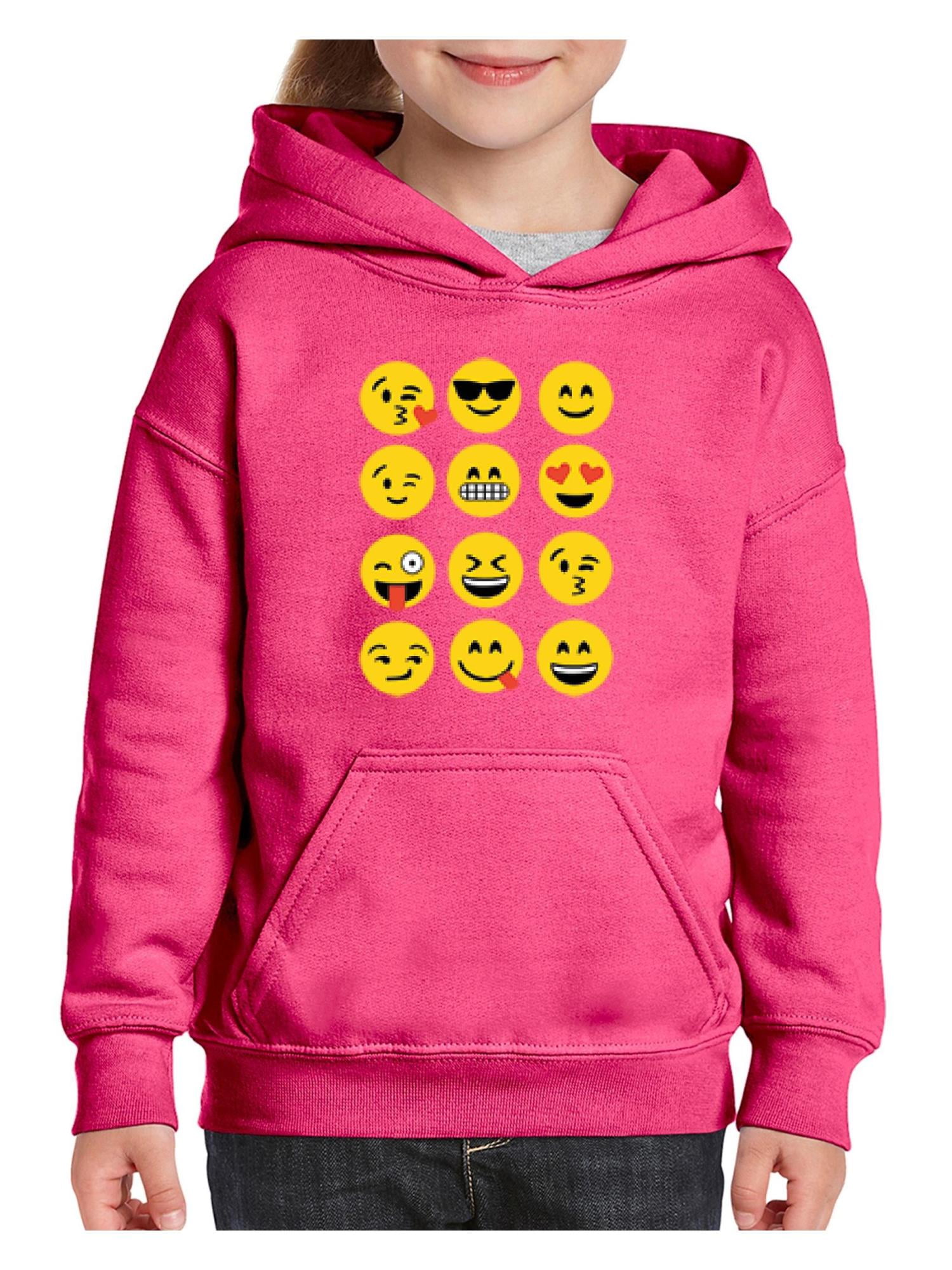 IWPF Youth Emoji Group Hoodie For Girls and Boys Sweatshirt Walmart