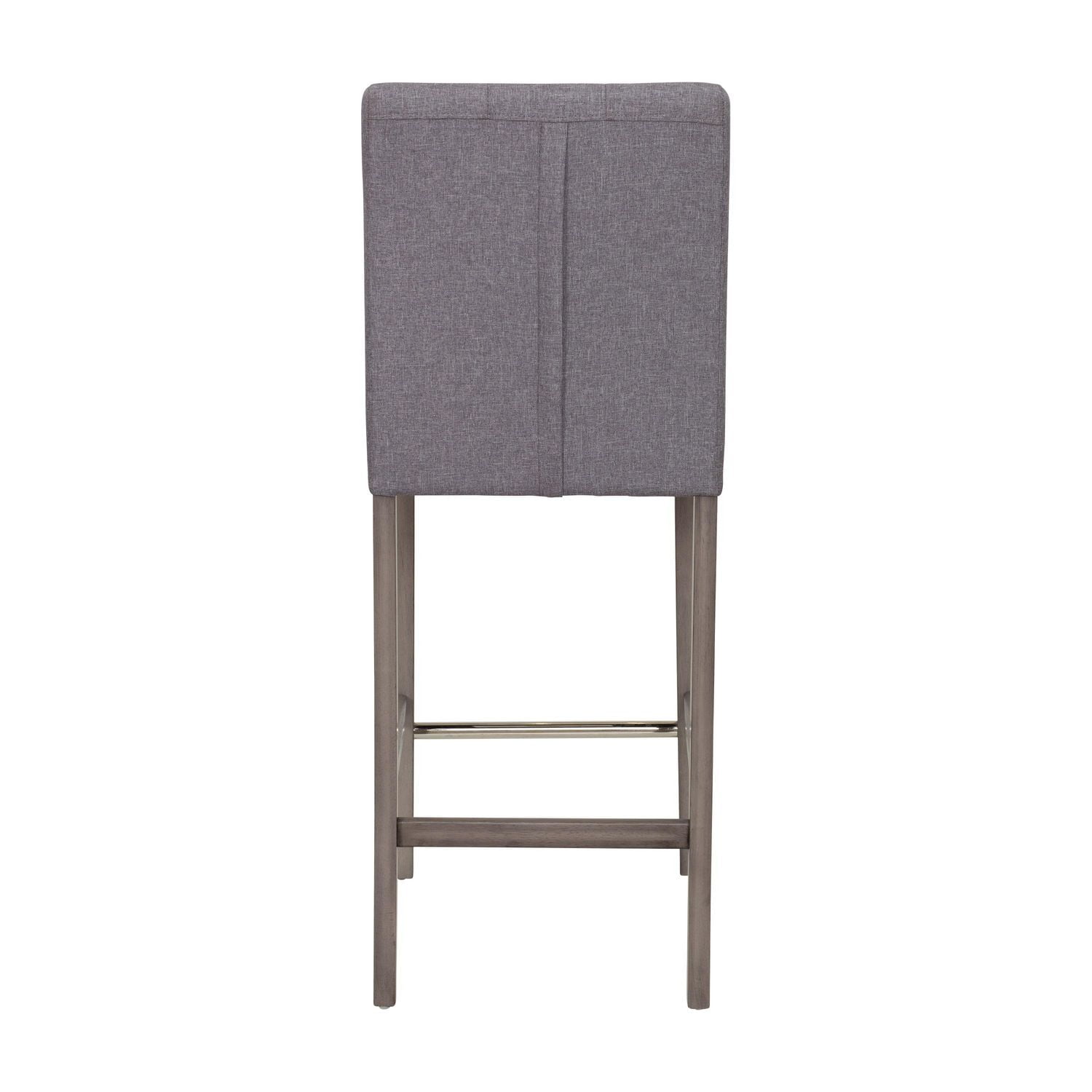 CorLiving Leila Fabric Upholstered Wood Leg Indoor Barstool - Sold Individually