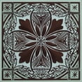 thumbnail image 1 of 337-Helena 2 ft. x 2 ft. PVC Lay-in or Glue-up Ceiling Tile in Aqua Tin (40 Sq. ft. / Pack) - 10 Pieces, 1 of 1