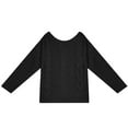 thumbnail image 4 of XMMSWDLA Womens Off The Shoulder Sweater Top Fall 2024 Oversized Knit Batwing Long Sleeve Crochet Pullover Sweaters, 4 of 6