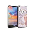 thumbnail image 1 of Compatible with Moto E 2020 Phone Case, Marble-Custom20 Case Men Women, Flexible Silicone Shockproof Case for Moto E 2020, 1 of 1