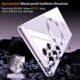 thumbnail image 6 of for Samsung Galaxy S23 Ultra Case, [Full Camera Cover Protection] [Compatible with MagSafe] Magnetic Metallic Glossy Clear Luxury Soft Case for Galaxy S23 Ultra 5G 6.8 inch -Lavender Purple, 6 of 17