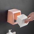 thumbnail image 2 of Wall-mounted Destop Trashbin Garbage Can Home Office Washbasin Kitchen Dresser (Pink), 2 of 8