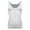 #1 1 PC White, variant on Mens Compression Undershirts Ultra Slimming Body Shaper Belly Control Vest Workout Active Gynecomastia Tank Tops