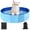 Blue, 24“x8", variant on Foldable Dog Pool 24x8 Inch Portable Pvc Pet Swimming & Bath Tub With Drawstring Storbag Collapsible Ball Pit For Indoor/outdoore Puppy Dogs Cats Puppies