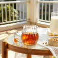 thumbnail image 2 of Clearance Under $5.44! 1Pc Glass Creamer Pitcher with Handle for Coffee and Milk (A, B), 2 of 6