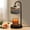 Pattern 2, variant on Candle Warmer Lamp with Timer Dimmer Polynesian Beach Hut Candle Lamp Warmer for Jar Candle with 4 Bulbs Gifts for Women House Warming Gifts