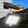 thumbnail image 2 of Luces de seguridad solares, lámpara de pared solar de 56 LED Sensor humano/de luz Luces superbrillantes a prueba de agua, 2 of 4