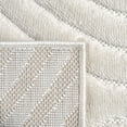 thumbnail image 6 of Laddha Home Designs 7.75' x 9.75' Geometric Trellis Indoor Outdoor Area Throw Rug - Cream, 6 of 9