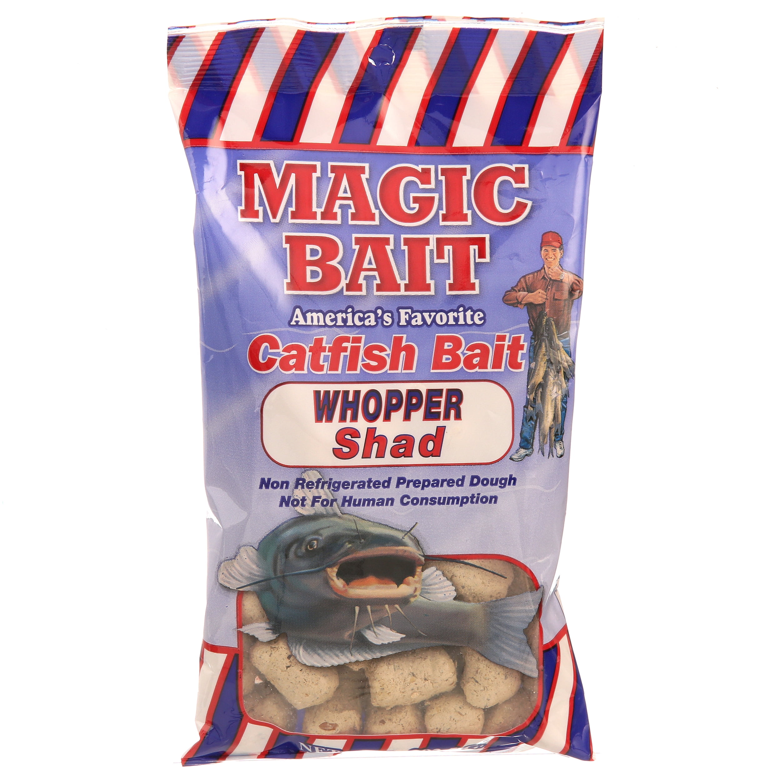 Magic Bait, Whopper Shad, Catfish Dough Bait, 7 oz