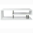 thumbnail image 4 of Bowery Hill Coffee Table in White, 4 of 7