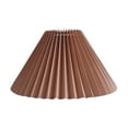 thumbnail image 1 of STARTIST Table Lamp Shade Standing Lamps Cover Creative Pleated Lampshade for Hotel Khaki, 1 of 8
