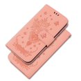 thumbnail image 6 of Nalacover for iPhone 14 Pro Wallet Case,Luxury Embossed Sun Flower Pattern PU Leather Soft TPU Magnetic Flip Folio Book Credit Card Holder Shockproof for Women Men Phone Cover+Wrist Strap.Pink, 6 of 7