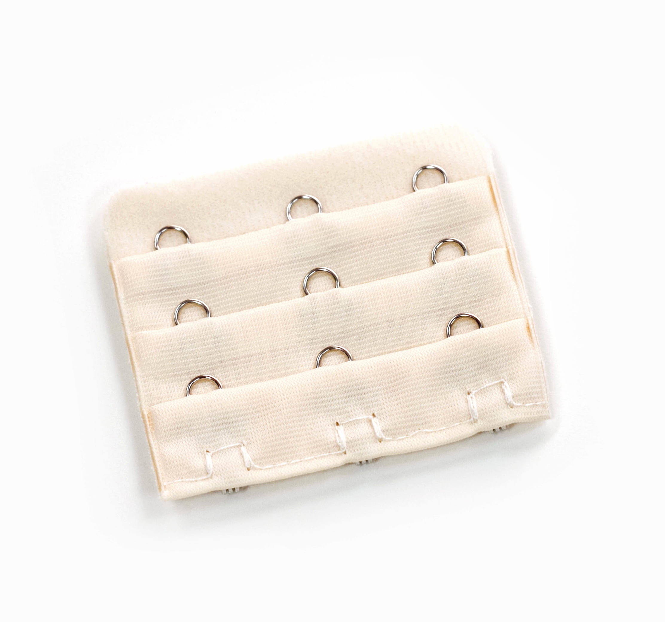 Four-Hook Bra Extender 3-Pack - Black, White, Beige Four-Hook Bra Extender 3-Pack - Black, White, Beige