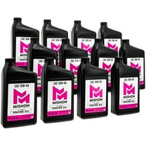 Mishon Engine Oil 10W-40 Full Synthetic ATV UTV Motorcycle Quart 12 Pack 519-COI2229L