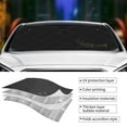thumbnail image 5 of XMXY Car Sun Shade Windshield, Air Bubble Fish Graffiti Automotive Front Window Sun Visor for Cars SUV Trucks, Medium Size, 5 of 8
