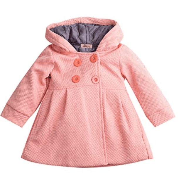 winter hooded coat
