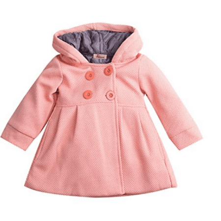 Toddlers Baby Girl Winter Trench Hooded Coats Outfits Clothes Kids (Best Winter Coats For Toddlers 2019)