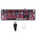 thumbnail image 2 of Teclado de lápiz labial, teclado mecánico de lápiz labial con cable, accesorio de computadora con teclado con cable, respuesta rápida, 2 of 9
