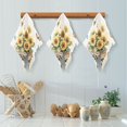 thumbnail image 5 of 6 Pack Kitchen Dish Towels, 11 Inch x 11 Inch Reusable Cleaning Cloths for Washing Dishes Dish Cloths for Drying Dishes Sunflowers and Butterflies, 5 of 9