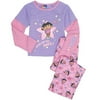 Dora the Explorer - Little Girl's Reach for the Stars Pajama Set