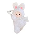 thumbnail image 2 of Cute Cartoon White Plush Car Tissue Box For Automobiles - Multifunctional Interior Decoration Toy With Soft Plush Material, Car Tissue Pouch For Auto Dashboard, Console, Door, 2 of 5
