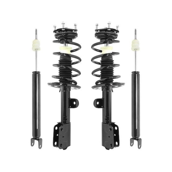 Front and Rear Suspension Strut and Shock Absorber Assembly Kit - Compatible with 2011 - 2013 Ford Explorer 2012