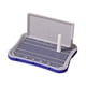 thumbnail image 5 of Inodoro para perros con poste extraíble y caja de arena alta que mantiene el piso limpio y soporte para orina de perro. Azul pequeño, 5 of 9