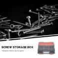 thumbnail image 4 of HEALEEP Parts Storage Bins Small Screw Organizer Plastic Transparent 1Set for Warehouses Organization, 4 of 8
