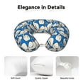 thumbnail image 4 of Xecao Swan Birds Print Memory Foam Cervical Neck Pillow Versatile U-Shaped Pillows for Home,Office,Camping,Travelling,Soft Washable Cover, 4 of 8