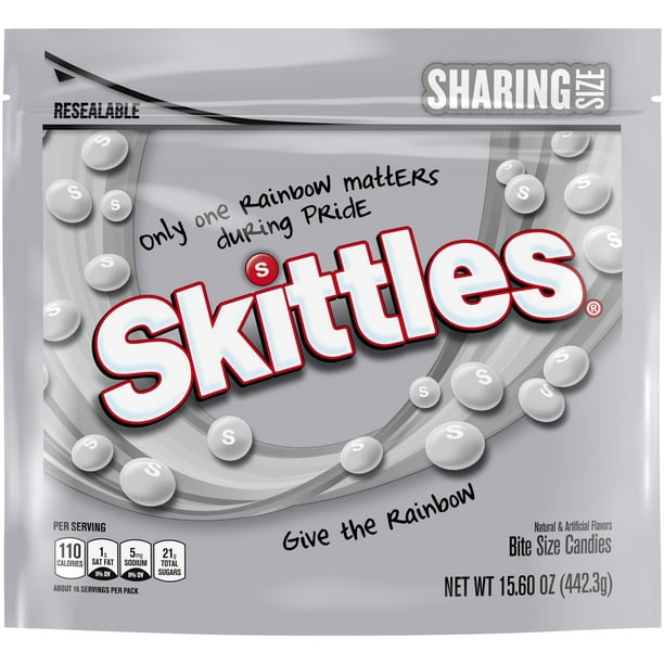 Download Skittles Original Chewy Candy Limited Edition Pride Pack Sharing Size Bag 15 5oz Walmart Com Walmart Com
