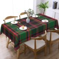 thumbnail image 2 of Rectangle Table Cloth, Scottish Clan Cumming Hunting Tartan Plaid Resistant Washable Tablecloth Decorative Table Cover for Dining, Indoor and Outdoor, 2 of 6