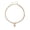 Brown, variant on Beautiful Sparkling Triangular Crystal Crosses Necklace Offering Dazzling Shine And Alloy Durability For Visual Appeal