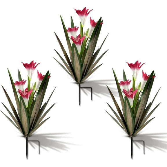 Metal Agave Plant Outdoor Decoration Outdoor Garden Decoration Lily Mexican Courtyard Art Plant Garden Agave Lily Decoration Garden Gift