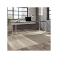 thumbnail image 2 of Hybrid 72W x 24D Computer Table Desk in Storm Gray - Engineered Wood, 2 of 7