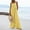 Yellow, variant on Ichuanyi Fashion Women Casual Cold Shoulder Jumpsuit Solid Button Suspender Jumpsuits Wide Pocket Leg Pant