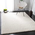 thumbnail image 2 of SAFAVIEH August Shag Collection AUG900C Solid Non-Shedding Living Room Bedroom Dining Room Entryway Plush 1.2-inch Thick Area Rug, 3' x 5', Ivory, 2 of 4