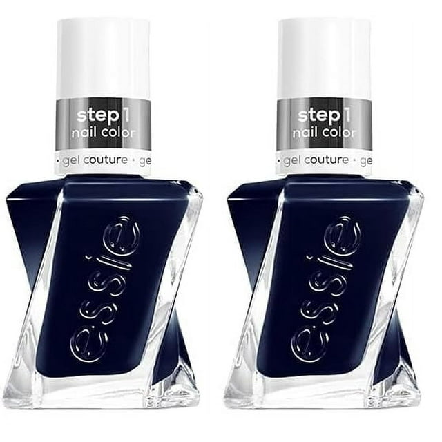 Esmalte de uñas Essie Gel Couture Longwear Caviar Bar, 13,5 ml, 2 unidades